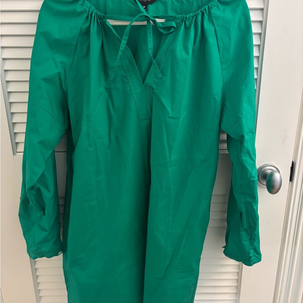 Banana Republic Vibrant Green Dress